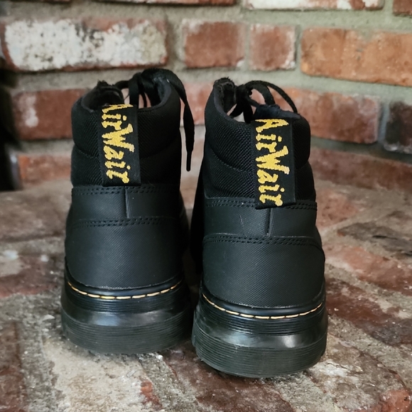 Dr. Martens Black Combs Men’s Lace-Up Boots Lightweight Nylon Leather main image 7
